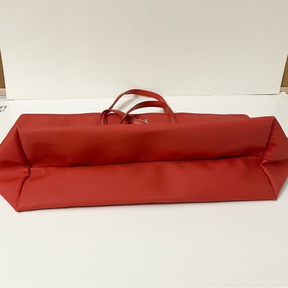 Lacoste Red Women's Tote Bag - Picture 7 of 16